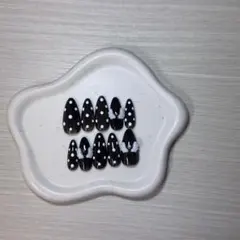 【現品】平成女児 y2k ドットネイルチップ