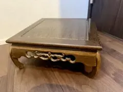 盆栽卓　飾り台　花台　鉄刀木 盆栽卓 飾り台 花台 鉄刀木