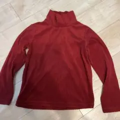 UNIQLO 赤 タートルネック 130
