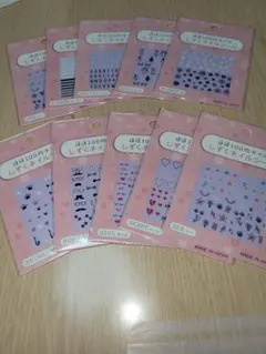 ほぼ100均ネイル☆しずくネイルシール