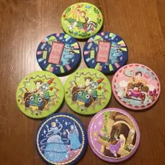 キャラクター刺繍ピンバッジ