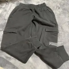 PUMA カーゴパンツ ブラック