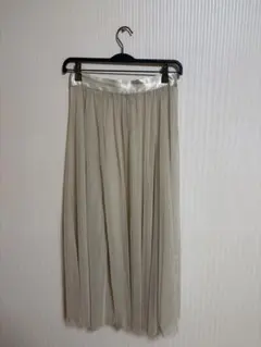 チュールスカート ロングスカート