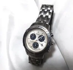 超希少　新品電池　CITIZEN　クロノグラフ　チタン　EXCEED