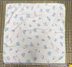 LOTTE ロッテ ハンカチ バンダナ ライトグリーン 昭和レトロ ファンシー