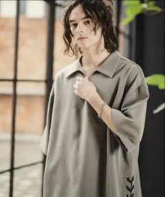 Side lace skipper shirts/サイドレーススキッパーのサムネイル