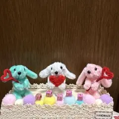 バレンタイン♡モールアートうさぎちゃん