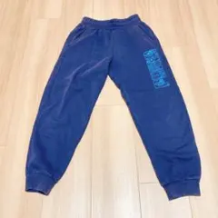 プーマ PUMA キッズ 140 パンツ 秋冬 ネイビー 長ズボン スウェット