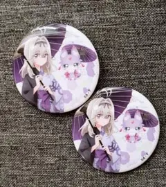 森亜るるか 缶バッジ 2個