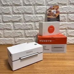 サーマルラベルプリンター MUNBYN 感熱ラベルプリンター Bluetooth