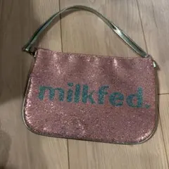milkfed. スパンコールポーチ ピンクのサムネイル