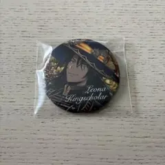 ツイステ　レオナ　箔押し缶バッジ　ブルームバースデー 新品✿ツイステ トレーディング箔押し缶バッジ ブルームバースデー