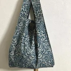 handmade エコバッグＬ　ウィリアムモリス