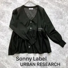 URBANRESEARCH SonnyLabelシアーペプラムニットカーディガンのサムネイル