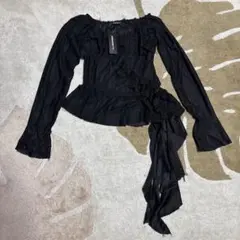 【新品未使用タグ付き】dispark サイドテールデザインTOP ブラック