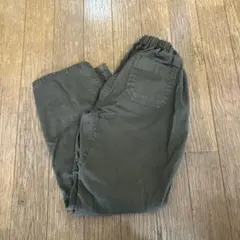 【130cm】無印良品　チノパンツ カーキ