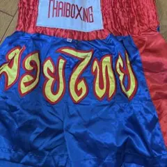 THAIBOXING ムエタイパンツ Mサイズ レッド ブルー