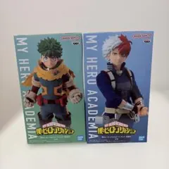 僕のヒーローアカデミア フィギュア 緑谷出久 轟焦凍 2体セット - メルカリ