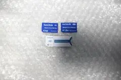SanDisk Memory Stick PRO Duo 2GB 1GBのサムネイル