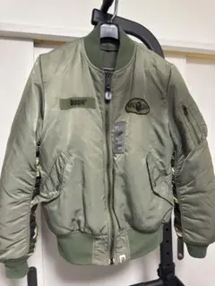 A BATHING APE × ALPHA INDUSTRIESコラボ MA-1