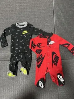 NIKEロンパース3点セット