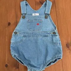 POLO Baby デニムロンパース80cm