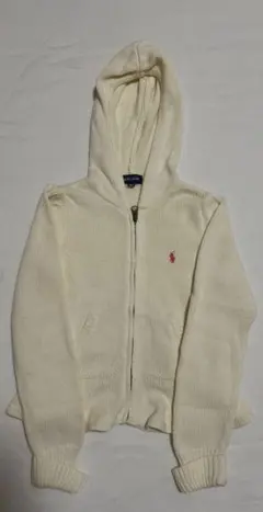ラルフローレンニットパーカー