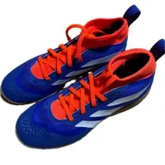 アディダス フットサルシューズ パープル プレデター ジュニア 23.5cm