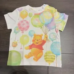 【中古】ディズニーリゾート　プーさん　Tシャツ　８０のサムネイル