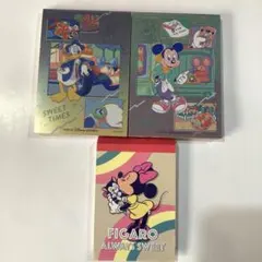（中古）ディズニー　海外　メモ　3点　まとめ売り