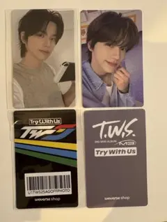 TWS シニュ 特典 トレカ 2枚セット