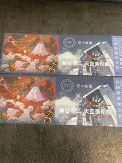 梅田スカイビル 空中庭園展望台 入場券 2枚セットのサムネイル