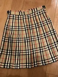 Burberry バーバリー　ウール　チェック　スカート2way サイズ4