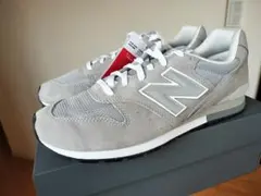 未使用　27.5cm ニューバランス CM996 グレー
