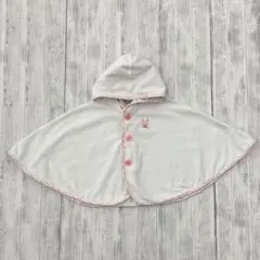 ミキハウス　ミキハウスファースト　ポンチョ　フリー　70 80 90 ベビー