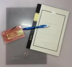 一橋大学 グッズ ノート シャーペン しおり 栞 クリアファイル