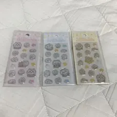 【３個セット】 ちいかわベビー ぷっくりシール