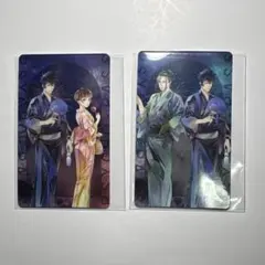 PSYCHO-PASS くじメイト 狡噛＆宜野座　狡噛&常守　カード