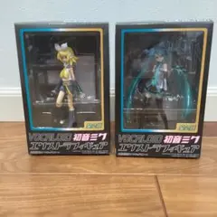VOCALOID 初音ミク 鏡音リン エクストラ フィギュア 2種セット