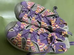 KEEN サンダル 紫