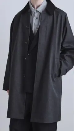 【新品未使用】サキソニーコート /tk.TAKEO KIKUCHI /02(M)