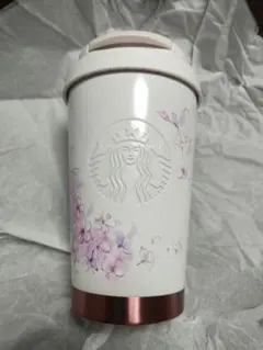 日本限定 SAKURA2025ステンレスTOGOロゴタンブラーベージュ355ml