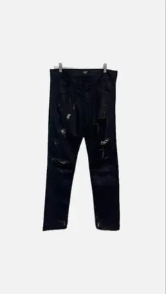 Raf by simons "destroy coating" jeans