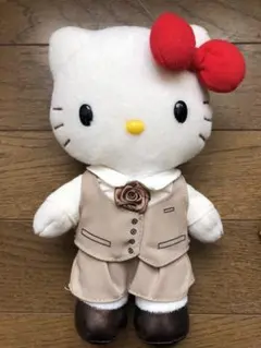 キティぬいぐるみ旧百貨店サティ（現イオン）希少レア マック日焼け