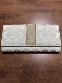 COACH 水色 財布