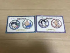 鬼滅の刃　クリスマス2025 缶バッジセット　冨岡義勇　胡蝶しのぶ