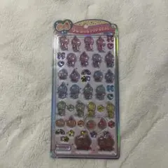 【正規品】Monchhichi うるちゅるポップシールセットレインボーモノトーン