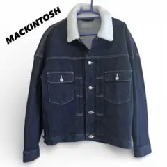 美品✨ MACKINTOSH　マッキントッシュ　ボア襟付きデニムジャケット