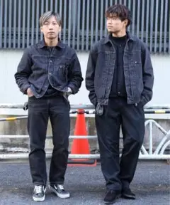 Levi's TYPE I トラッカージャケット ブラック STONEWASH