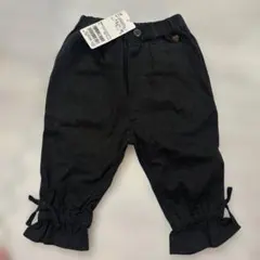 新品タグ付き　プティマインのズボン90